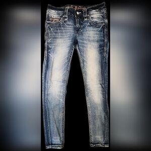 Rock Revival Blue Skinny Jeans